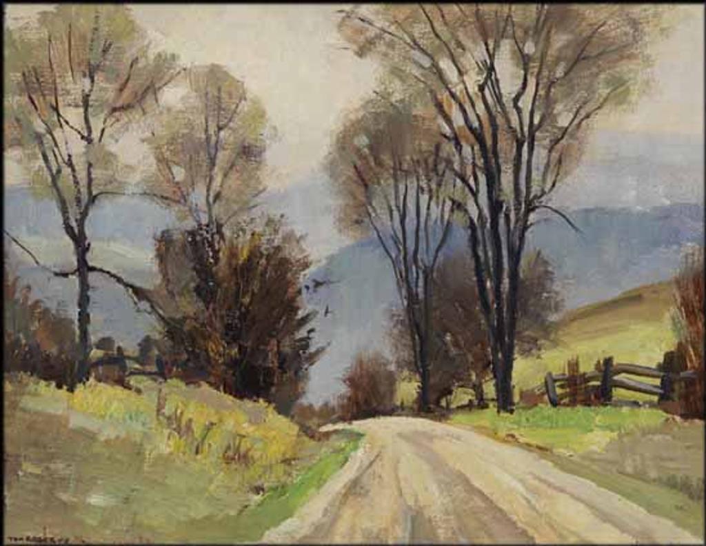 Thomas Keith (Tom) Roberts (1909-1998) - The Valley Road - April