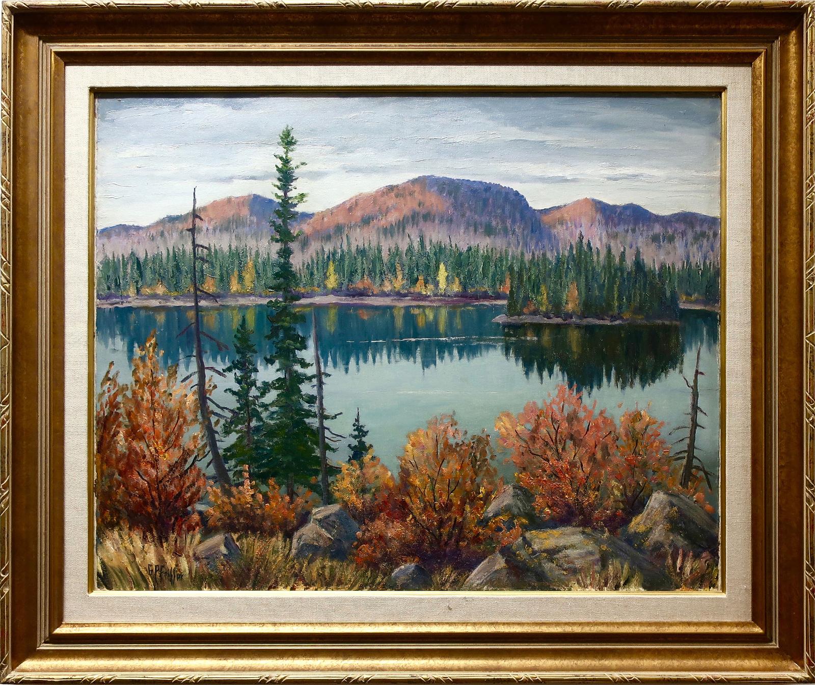 Gordon Edward Pfeiffer (1899-1983) - Untitled (Lake Reflections)