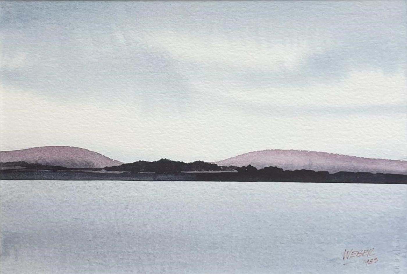 George Weber (1907-2002) - Northern Lake Landscape #2