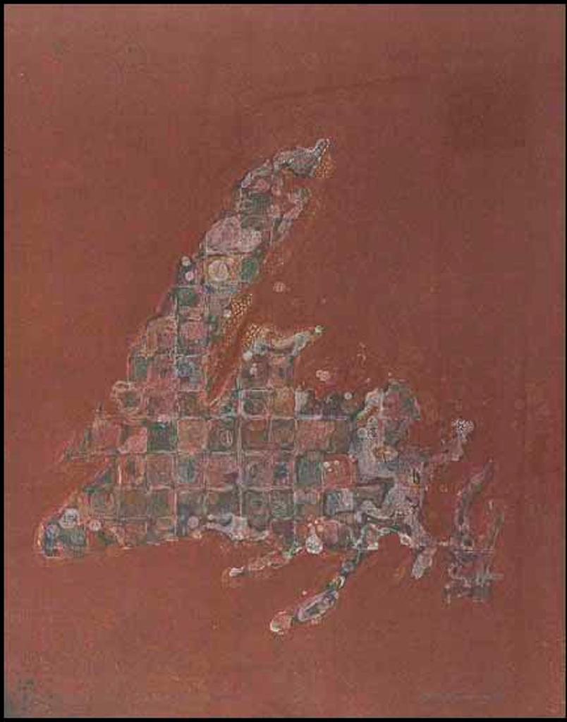 Otis Kazys Tamasauskas (1947) - Newfoundland Map #1 (01038/2013-1914)