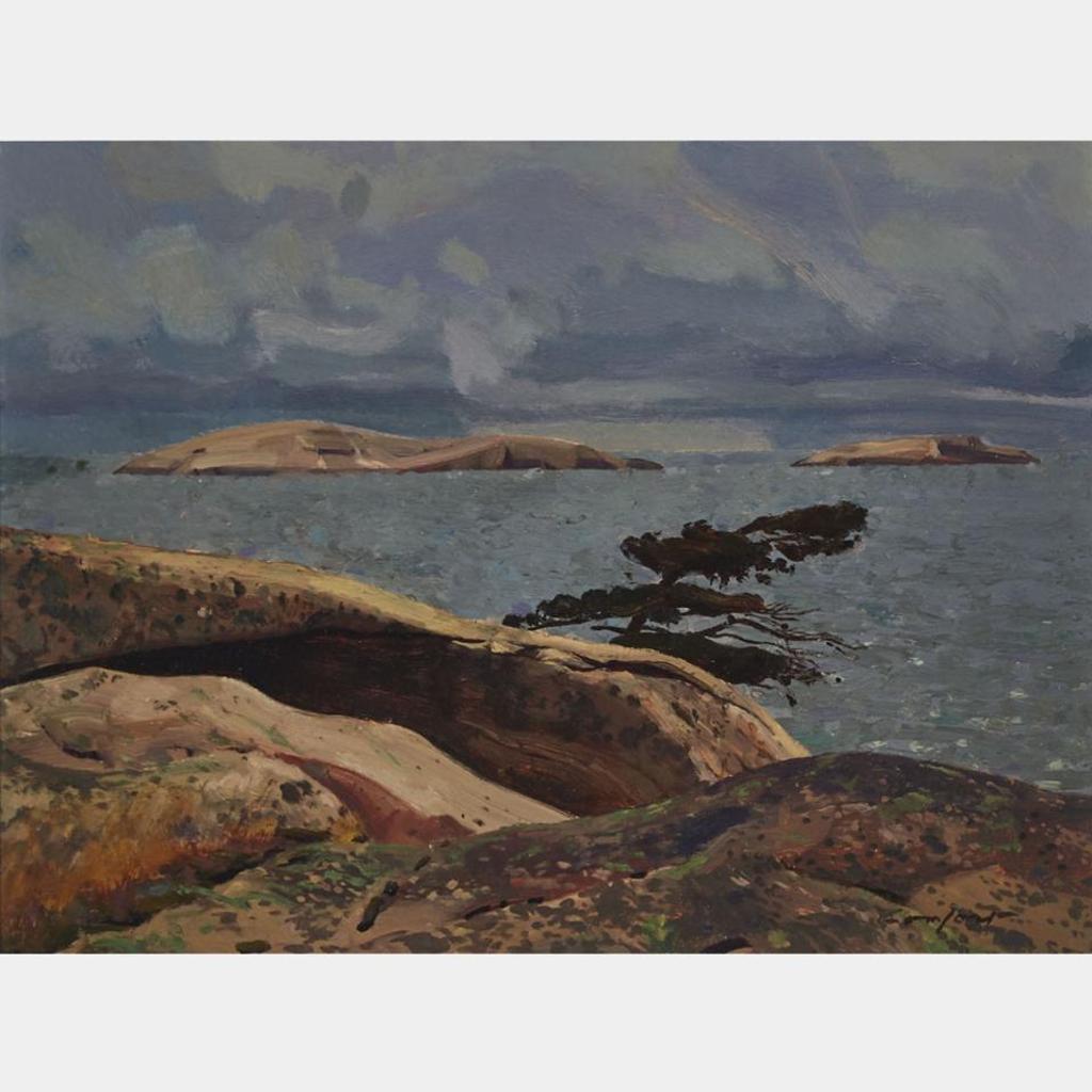 Charles Fraser Comfort (1900-1994) - Approaching Storm (Midway Island, Georgian Bay)