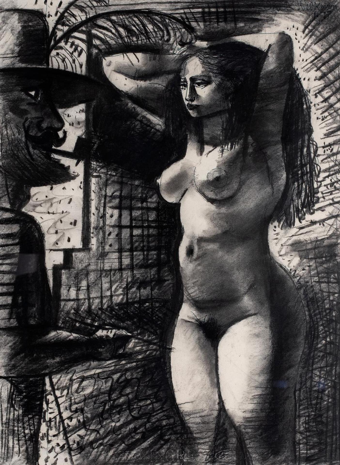 Jack Wilkinson (1928-2007) - Untitled - Model and Artist