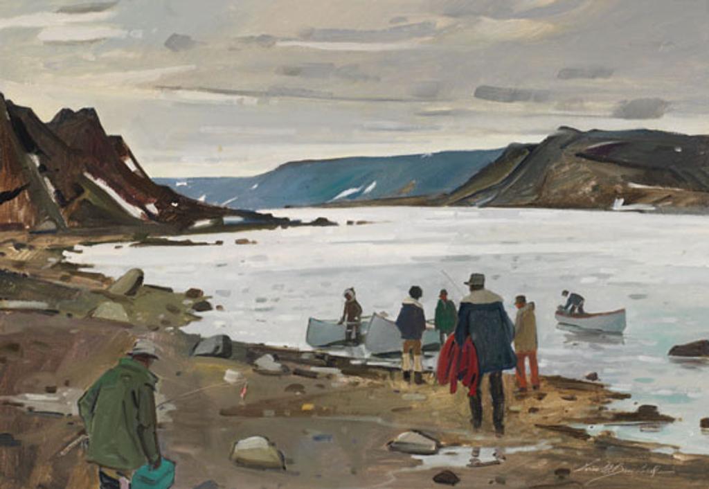 Lorne Holland George Bouchard (1913-1978) - Char Fishing Party