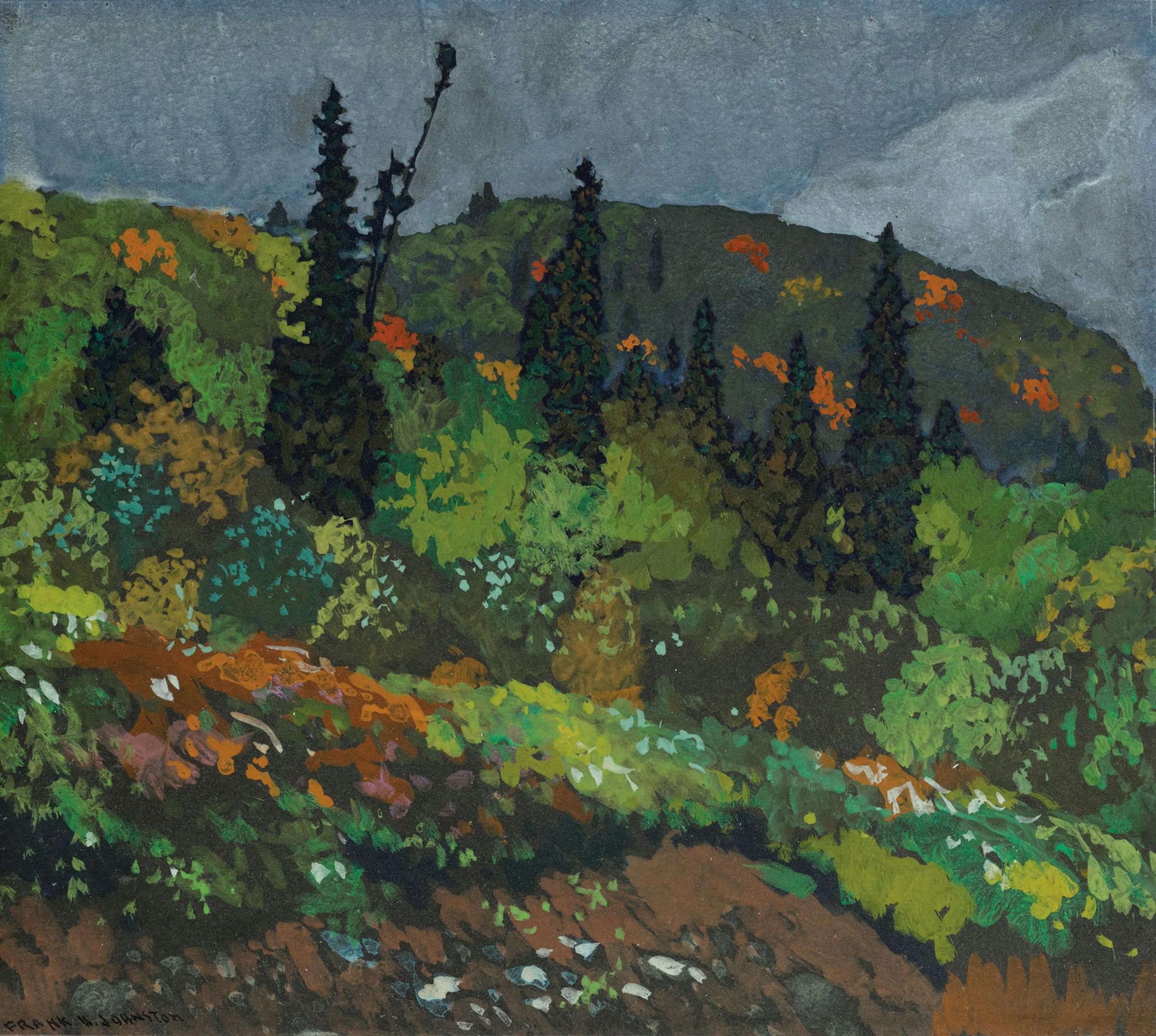 Frank (Franz) Hans Johnston (1888-1949) - Along the Line, Algoma, 1918