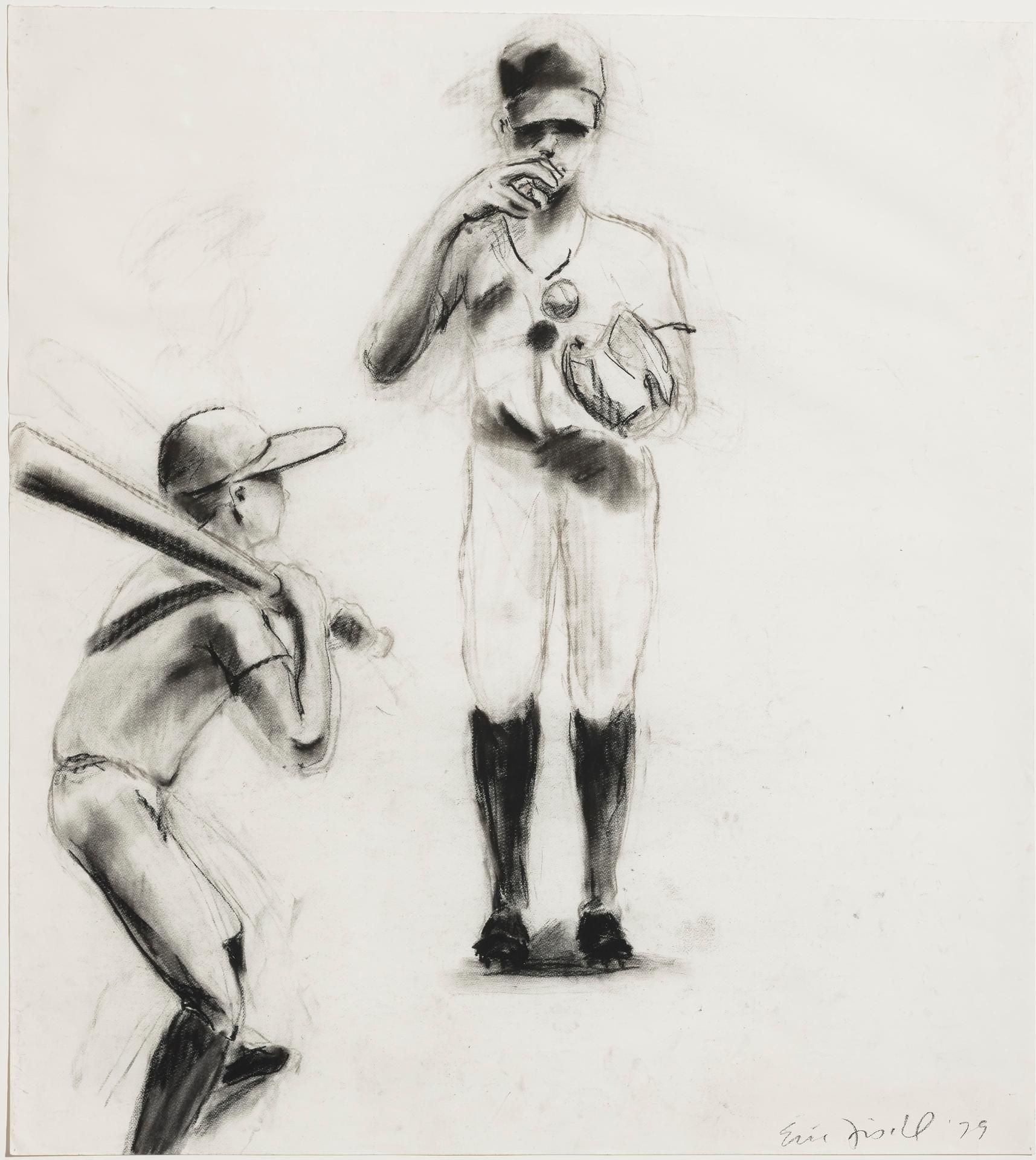 Eric Fischl (1948) - Study for Boys at Bat, 1979