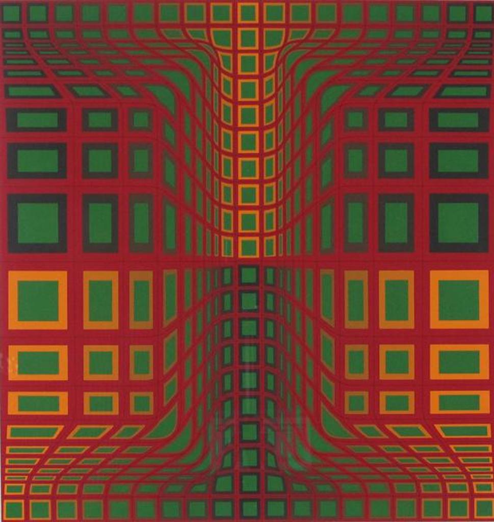 Victor Vasarely (1906-1997) - Green