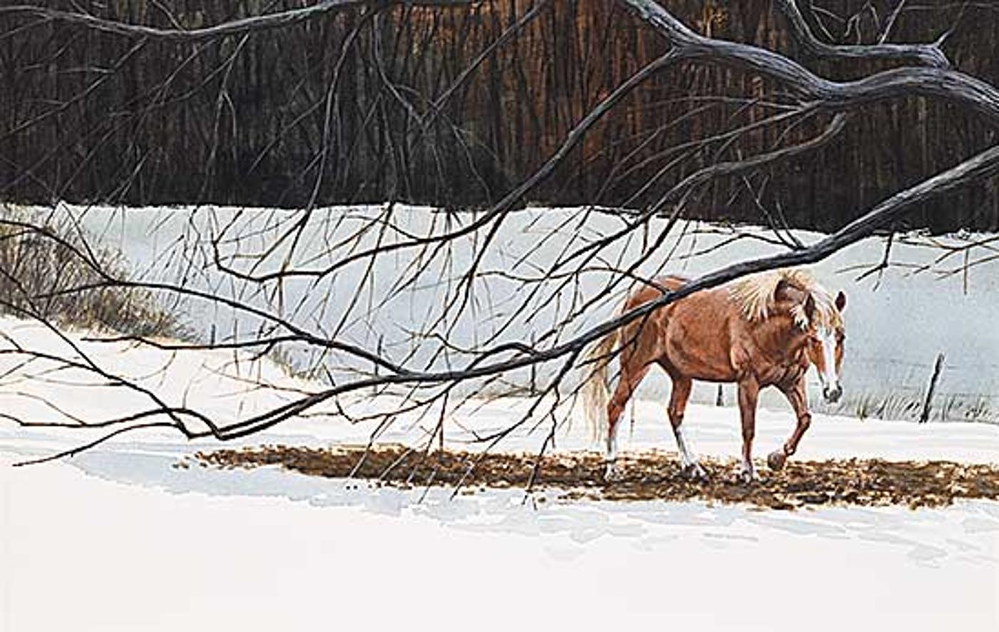 Leonard (Len) James Gibbs (1929-2010) - Edge of the Forest