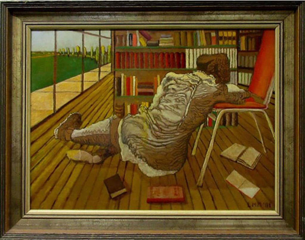 Lachlan Maclean Morrison (1904) - Untitled (The Book Reader)
