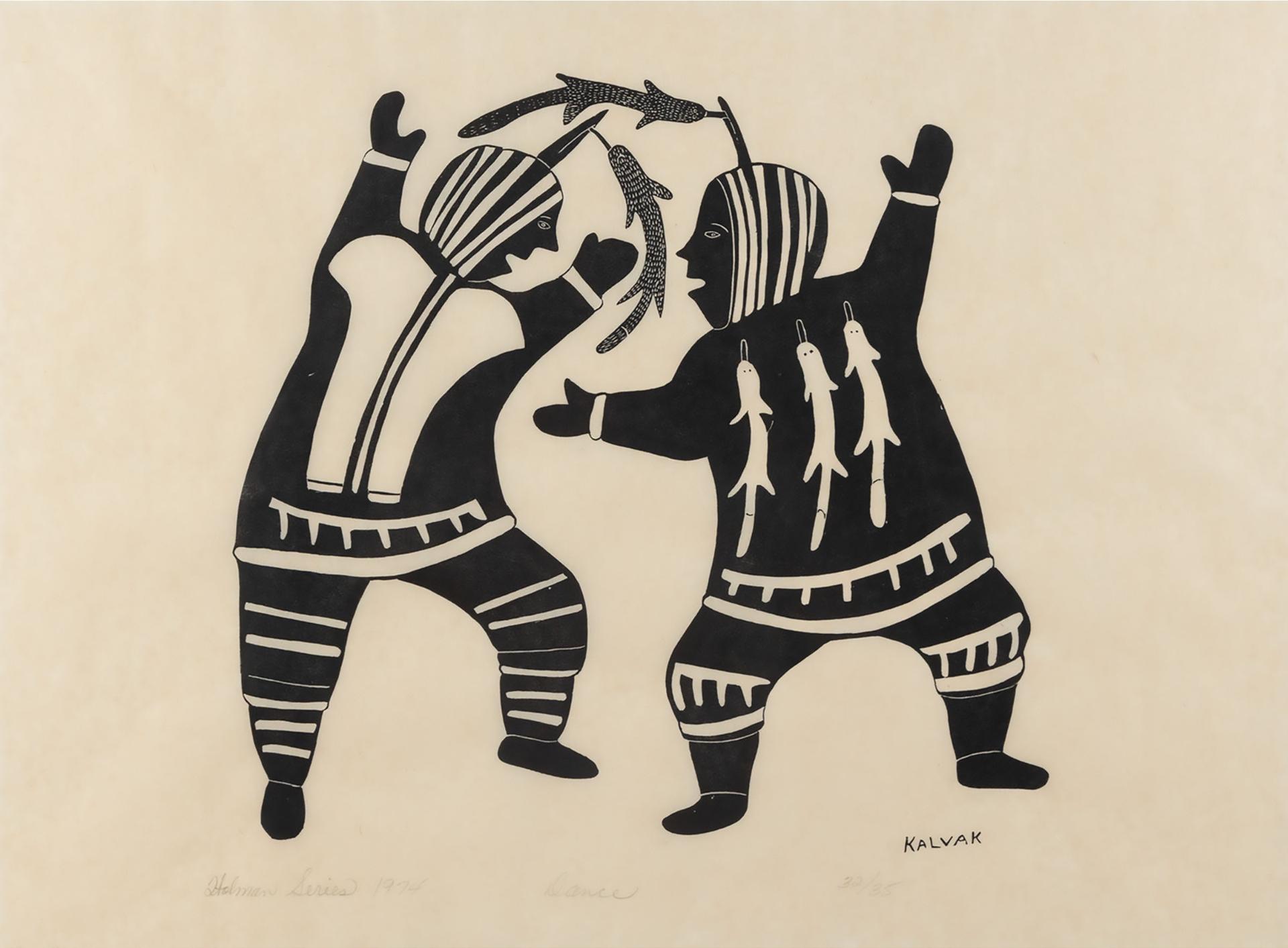 Helen Mabel Nigiyok Kalvak (1901-1984) - DANCE, 1974