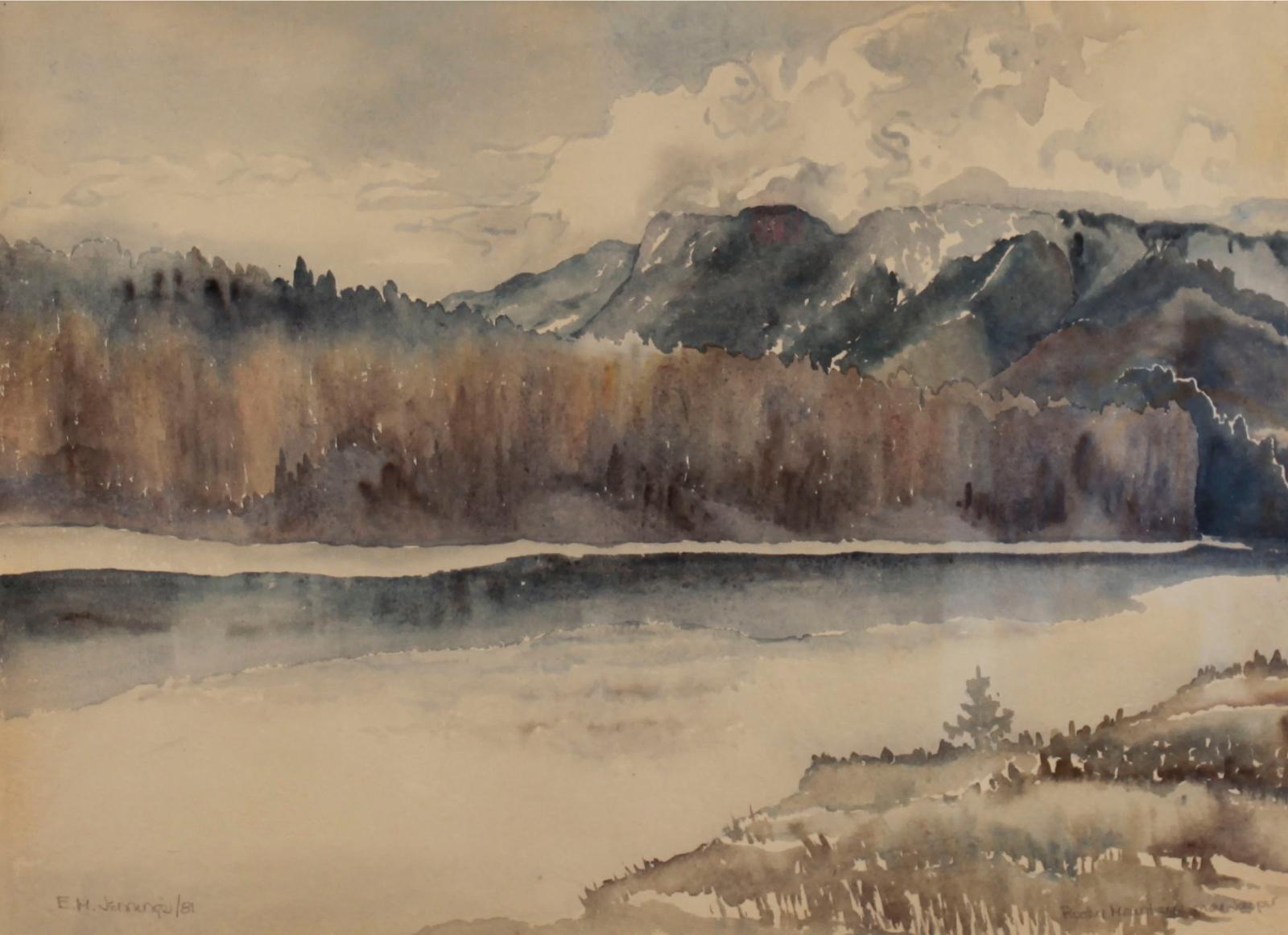 E.M. Jennings - Rocky Mountains, Near Jasper