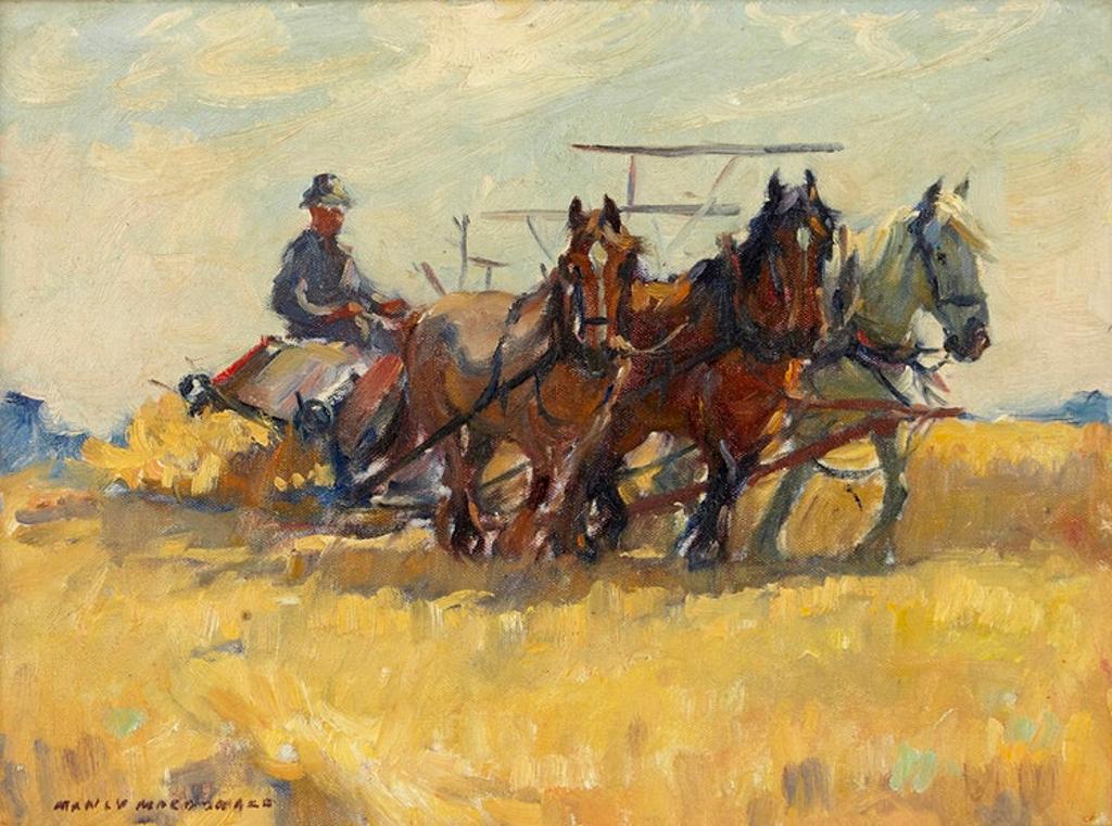 Manly Edward MacDonald (1889-1971) - Working in the Field