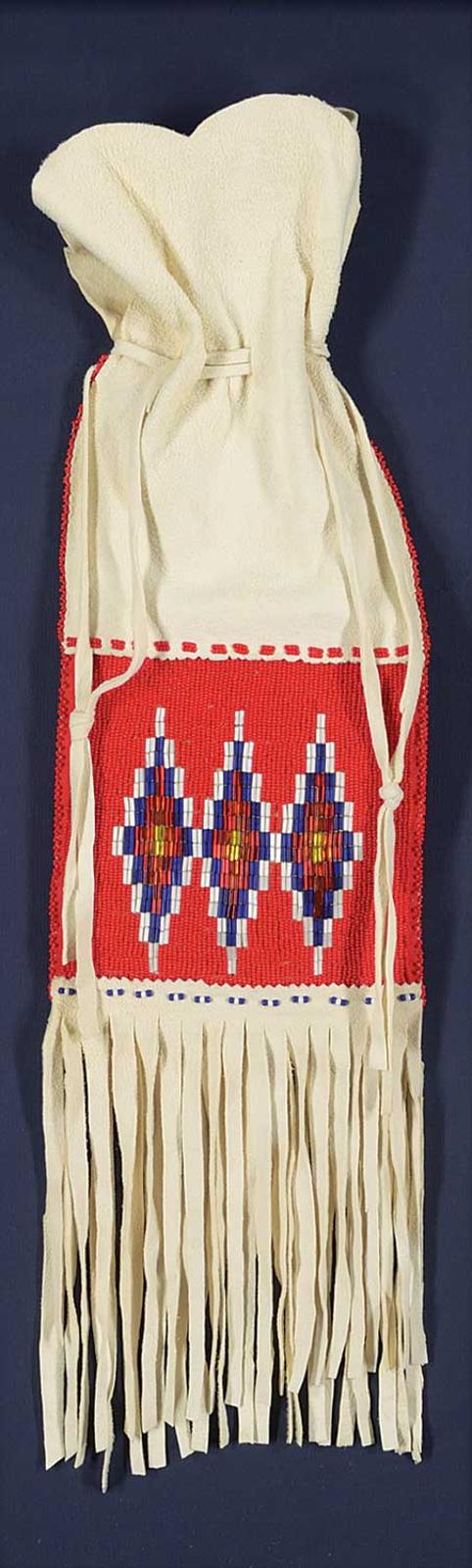 First Nations Basket School - Untitled - Beaded Medicine Bag