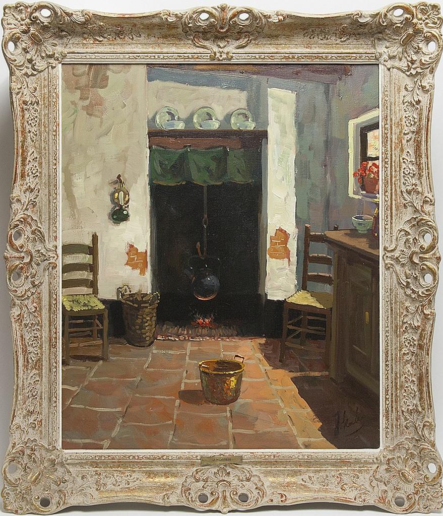 J. Koster - Untitled - Interior with Hearth