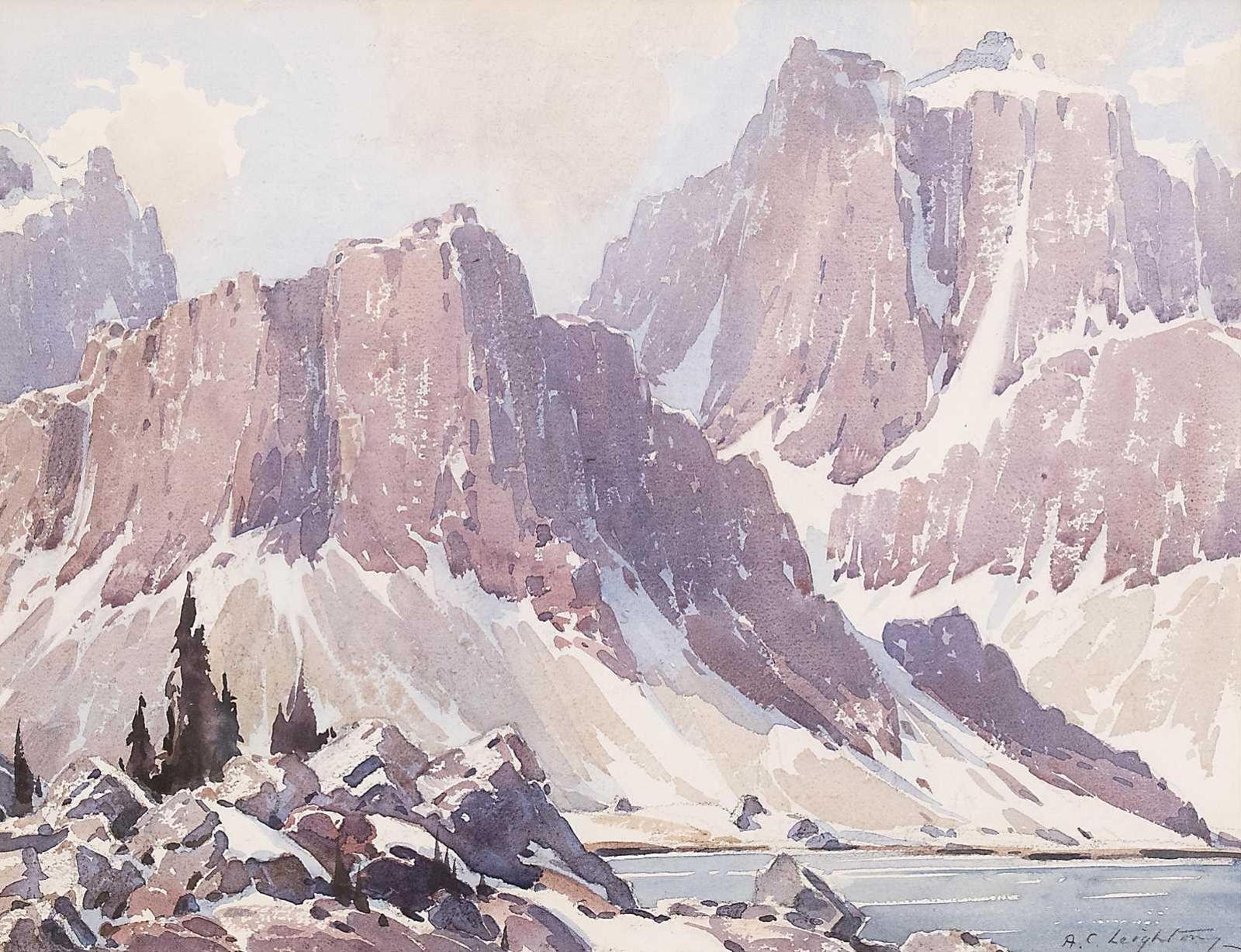 Alfred Crocker Leighton (1901-1965) - Molar Pass And Shoulder Of Mount Hector