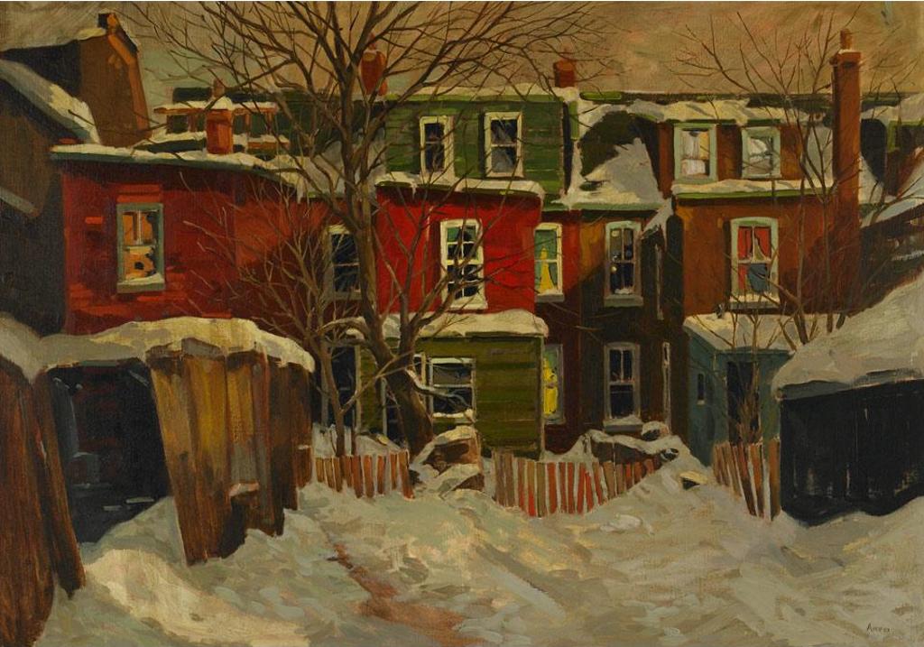 Arto Yuzbasiyan (1948) - Toronto Backyard