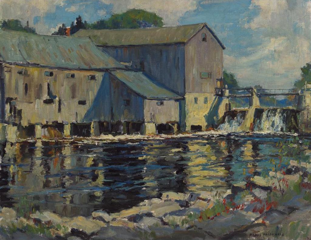 Manly Edward MacDonald (1889-1971) - The Mill Race