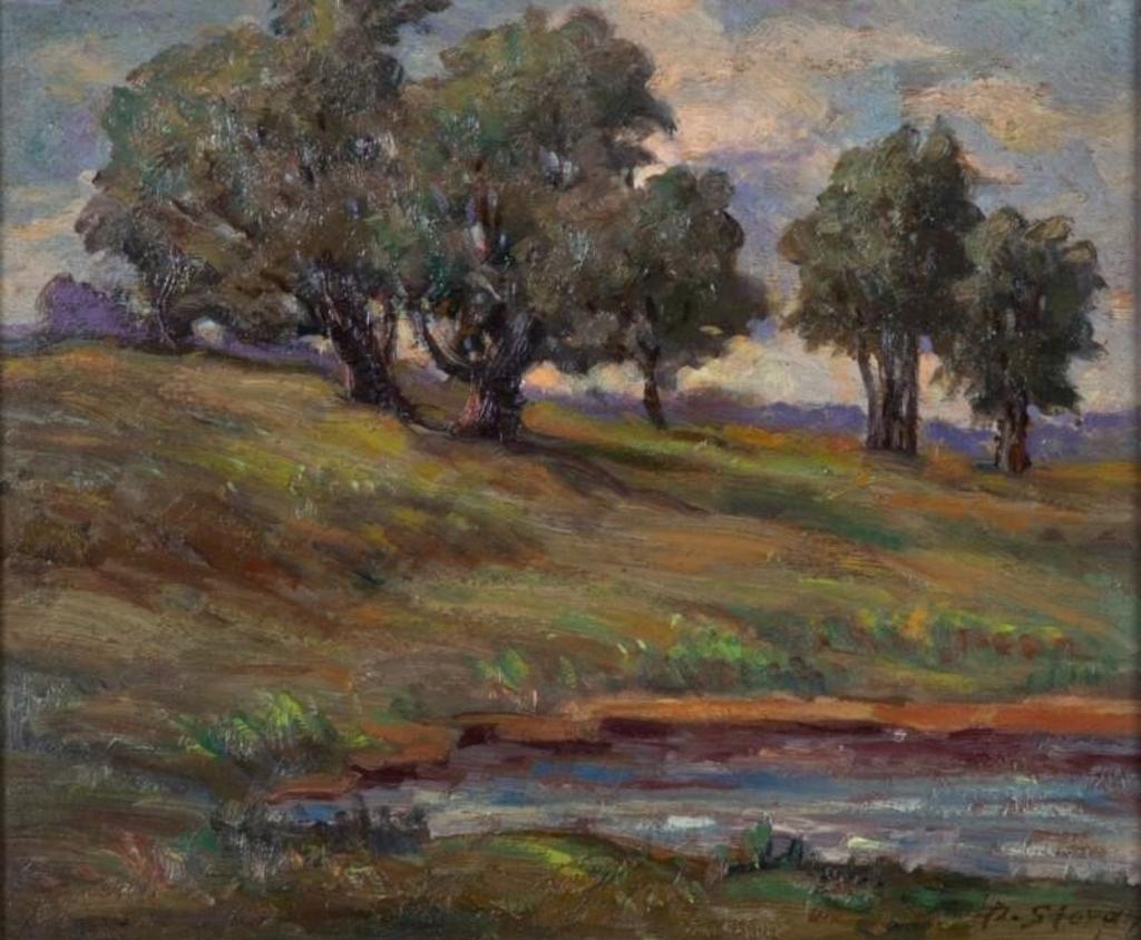Peter Stoyanoff (1900-1977) - Summer Landscape