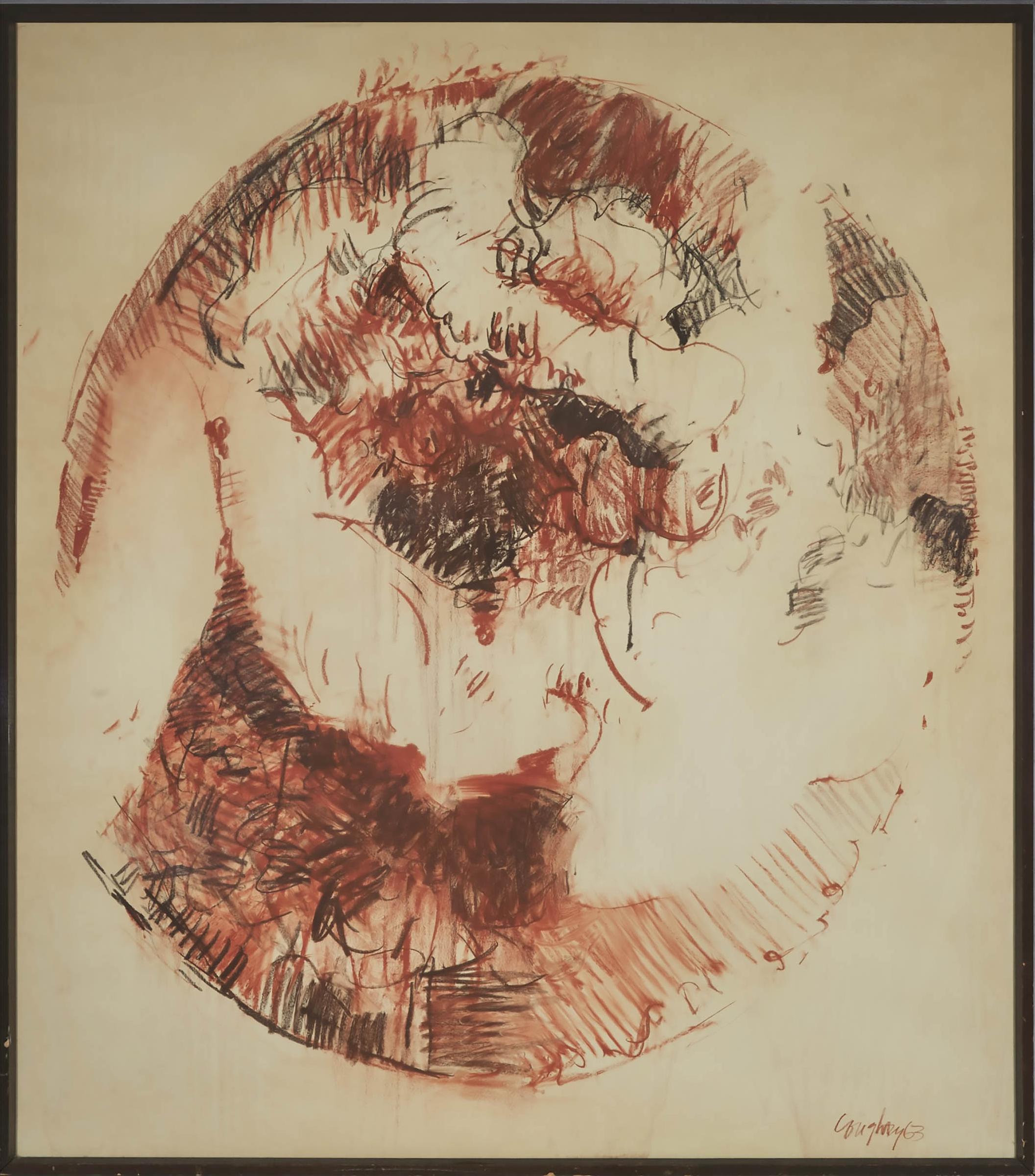 John Graham Coughtry (1931-1999) - Drawing For Myth Series V, 1963
