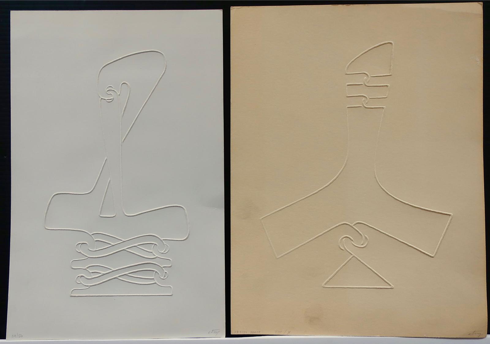 Sorel Etrog (1933-2014) - Untitled (Sculpture Forms)