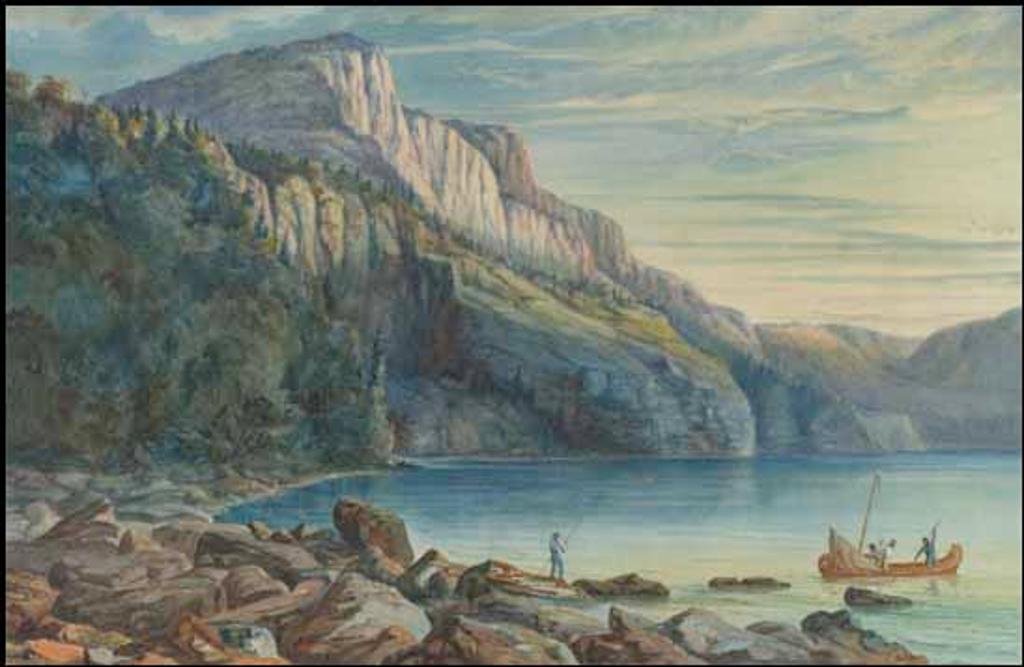 William Armstrong (1822-1914) - Setting Camp, Lake Nipigon