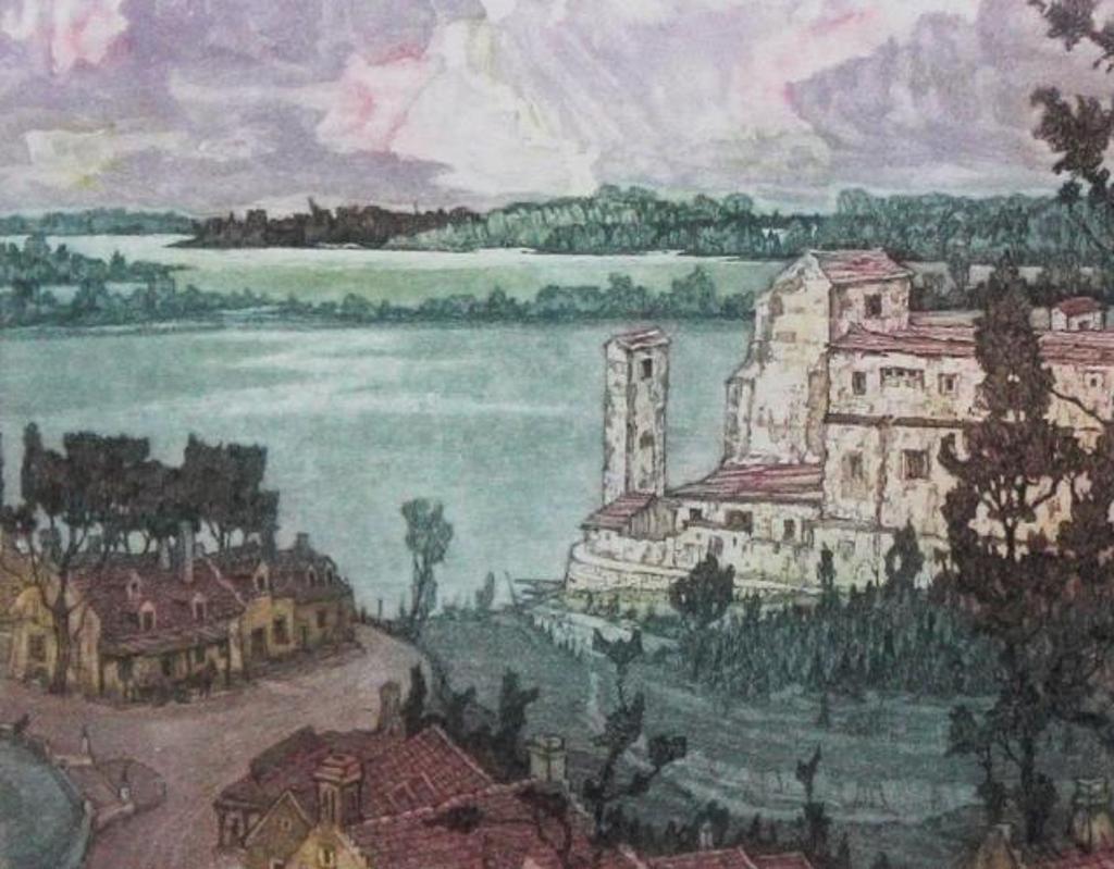 Nicholas Hornyansky (1896-1965) - Old Fort Chambly, Richelieu River