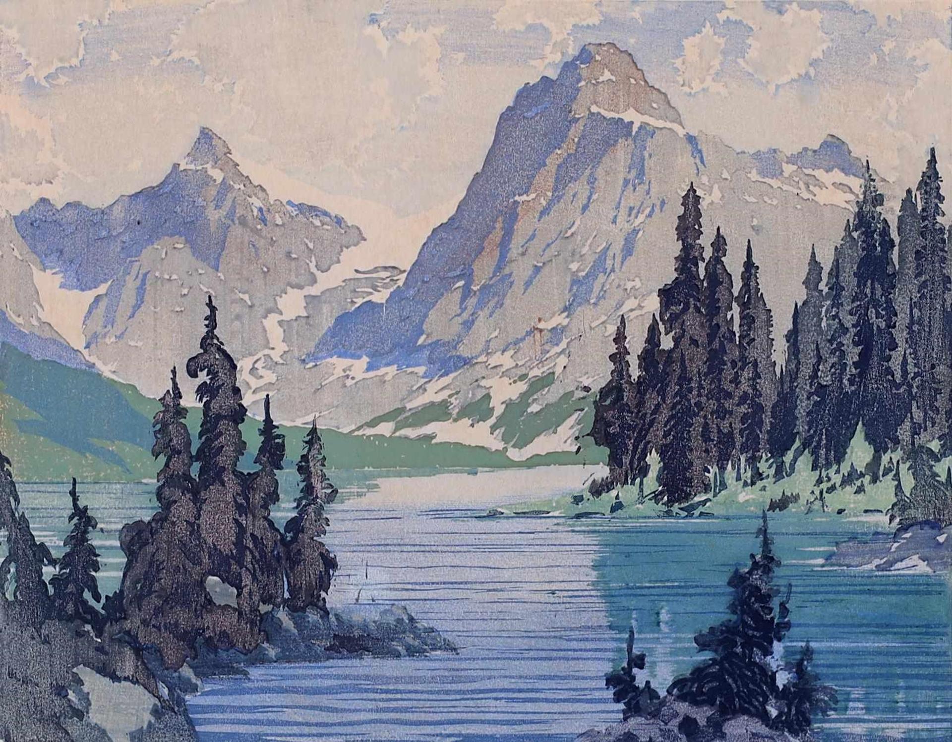 Barbara Harvey Leighton (1911-1986) - Emerald Lake