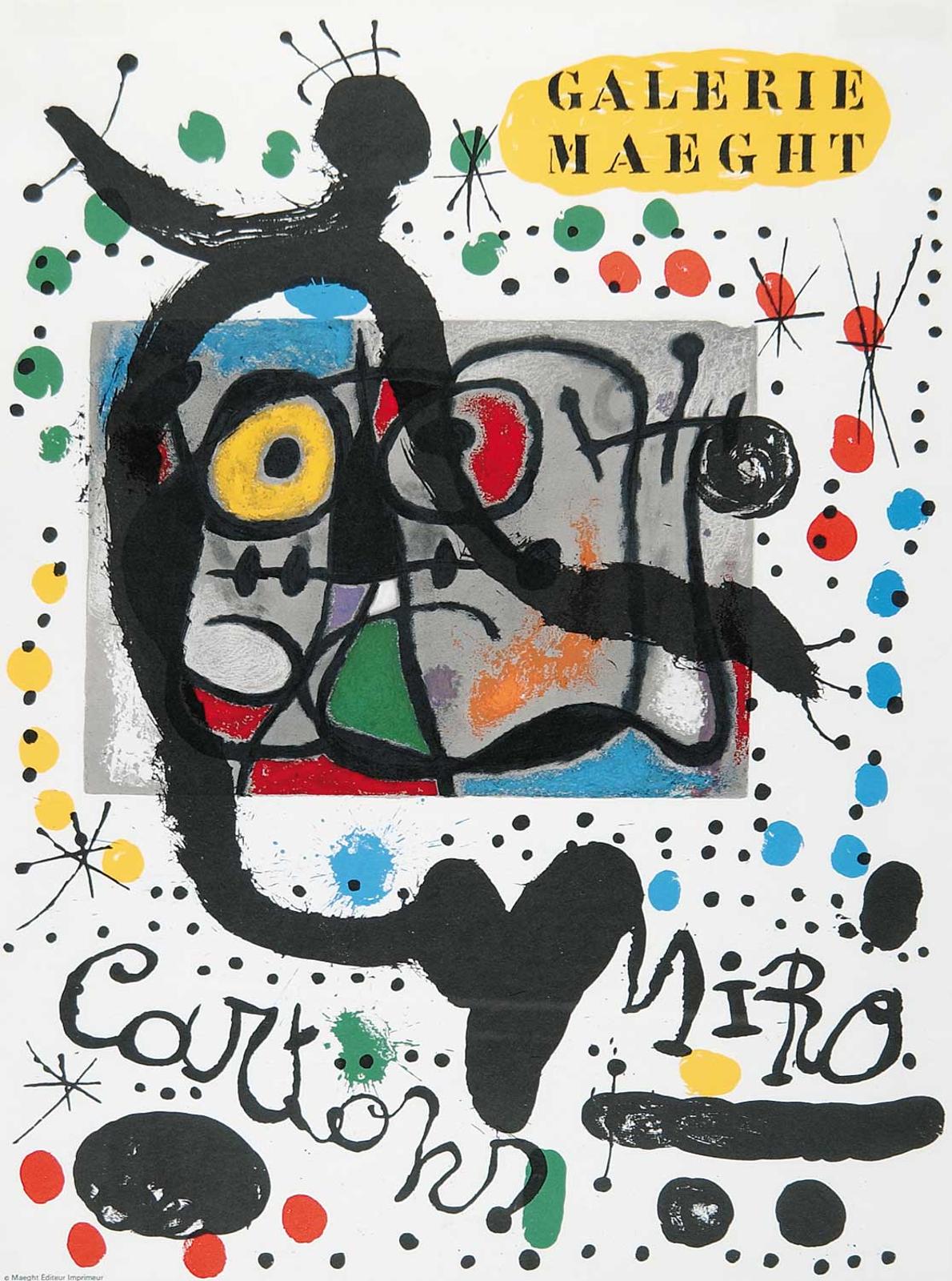 Joan Miró (1893-1983) - Gallerie Maeght - Miro