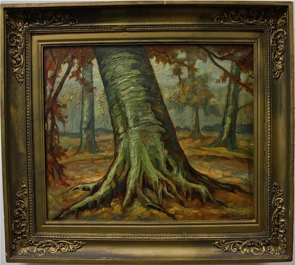 Johan Wilhelm - Beech Trees In A Wood