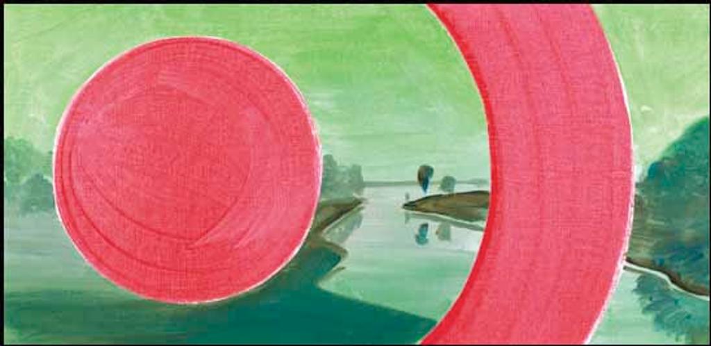 Wanda Koop (1951) - Sightlines: Pink Target