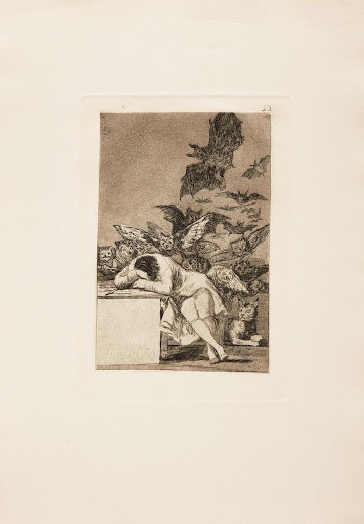 Francisco José de Goya Y Lucientes (1746-1828) - The Sleep of Reason Produces Monsters