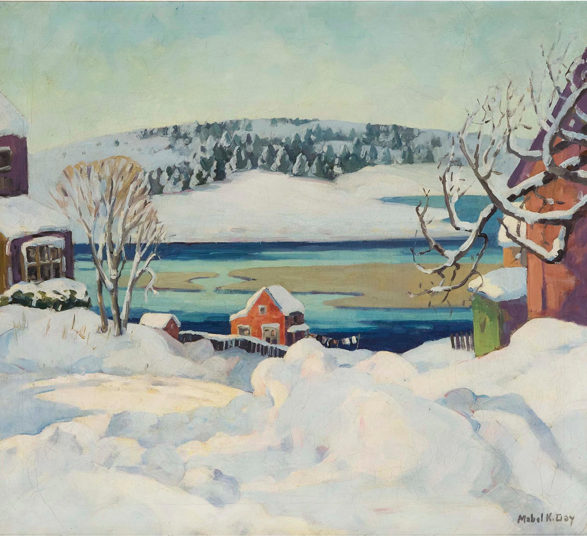 Mabel Killam Day - Untitled (Winter Landscape)