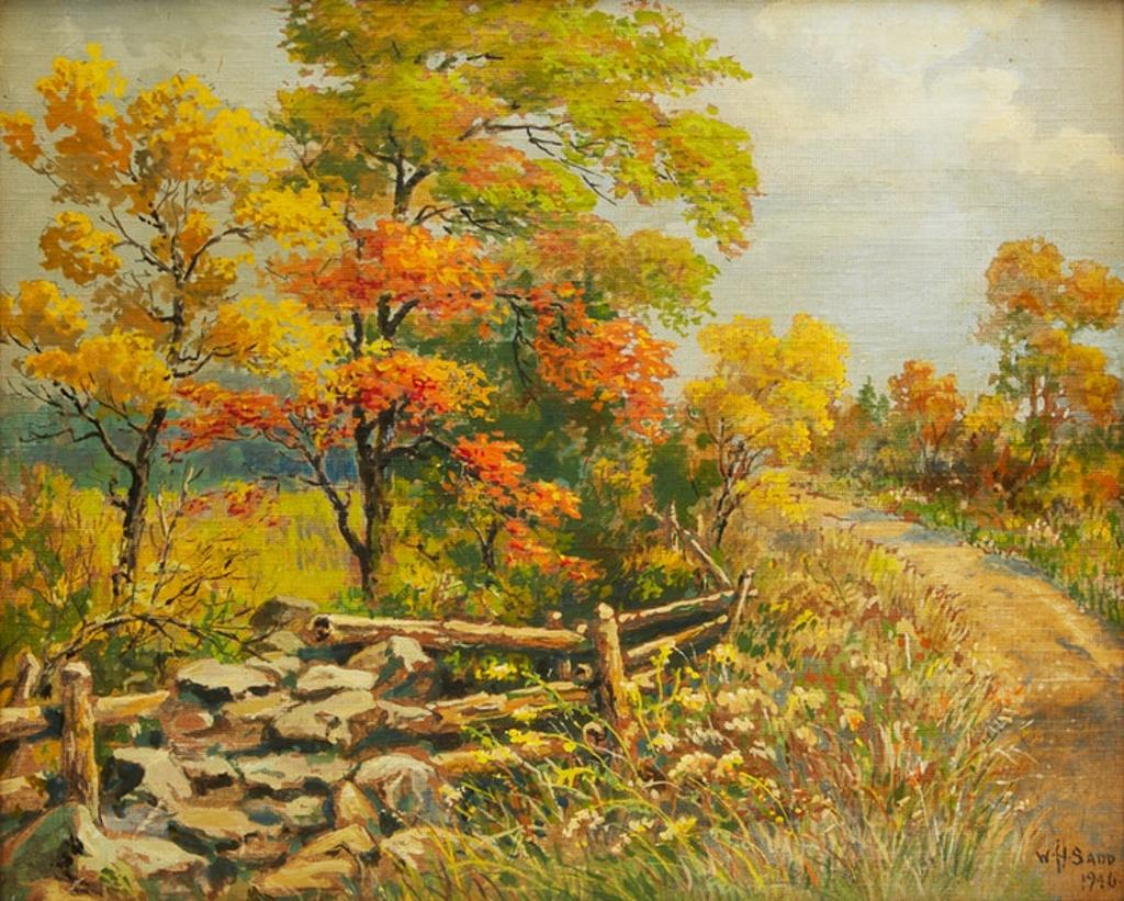 William Harvey Sadd (1864-1954) - Autumn Landscape