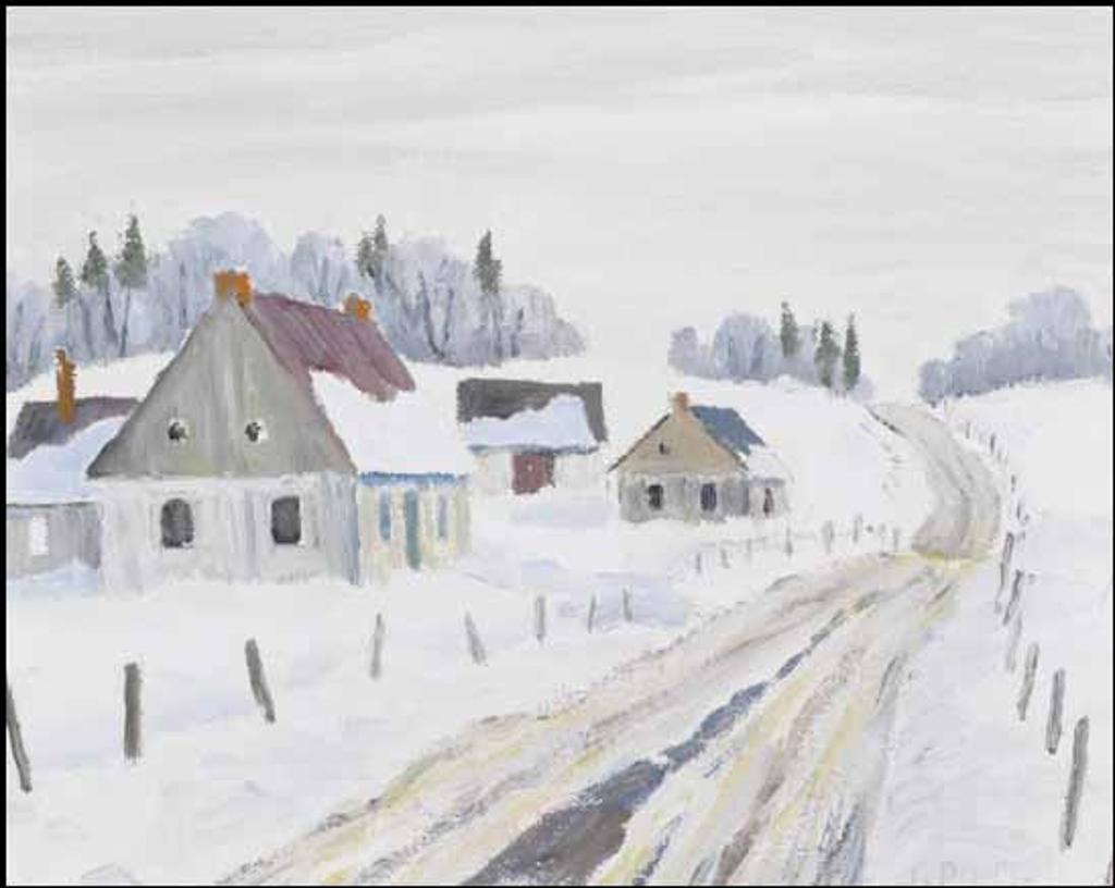 Gordon Edward Pfeiffer (1899-1983) - Winter Near Georgeville