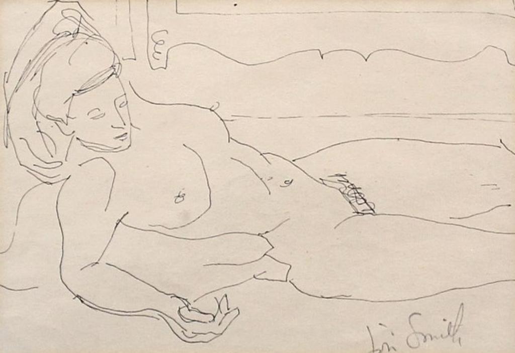 Jori (Marjorie) Smith (1907-2005) - Reclining Nude