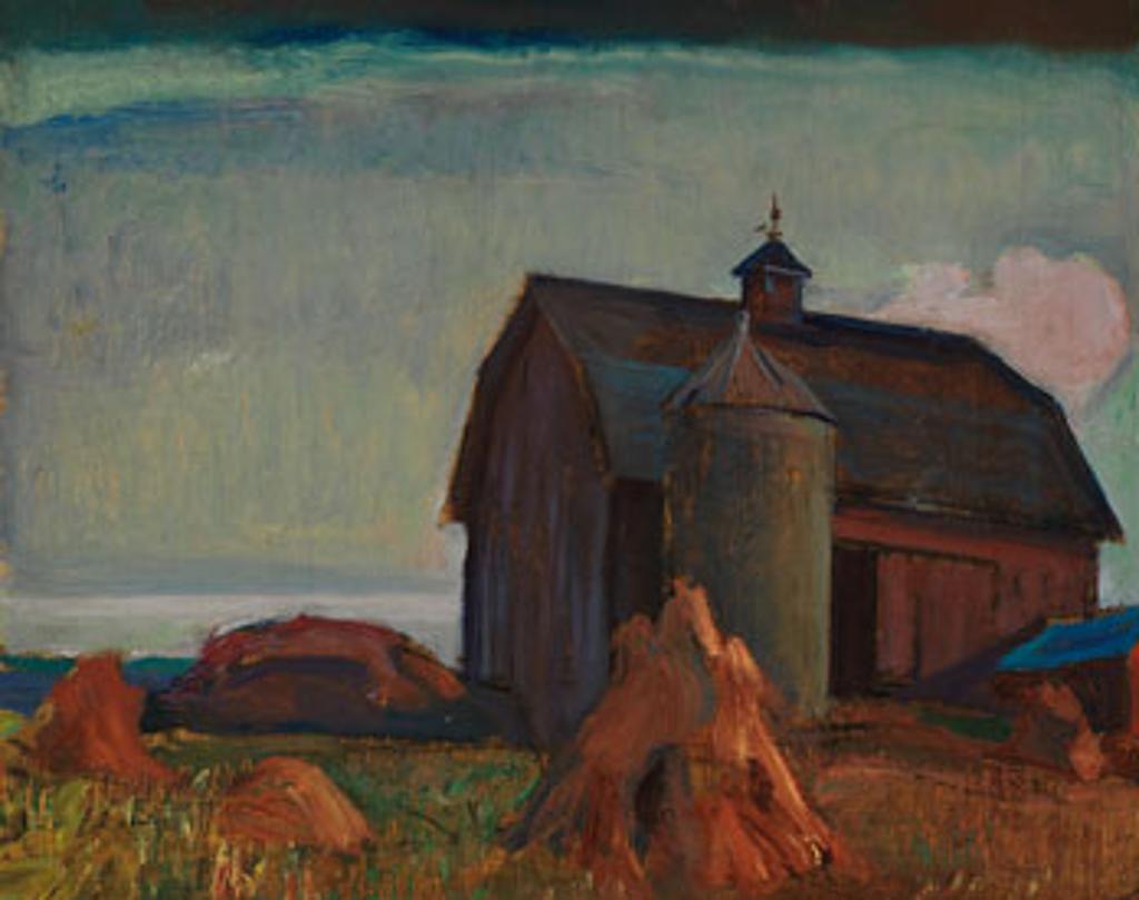 Frederick Horseman Varley (1881-1969) - Barn - Bay of Quinte