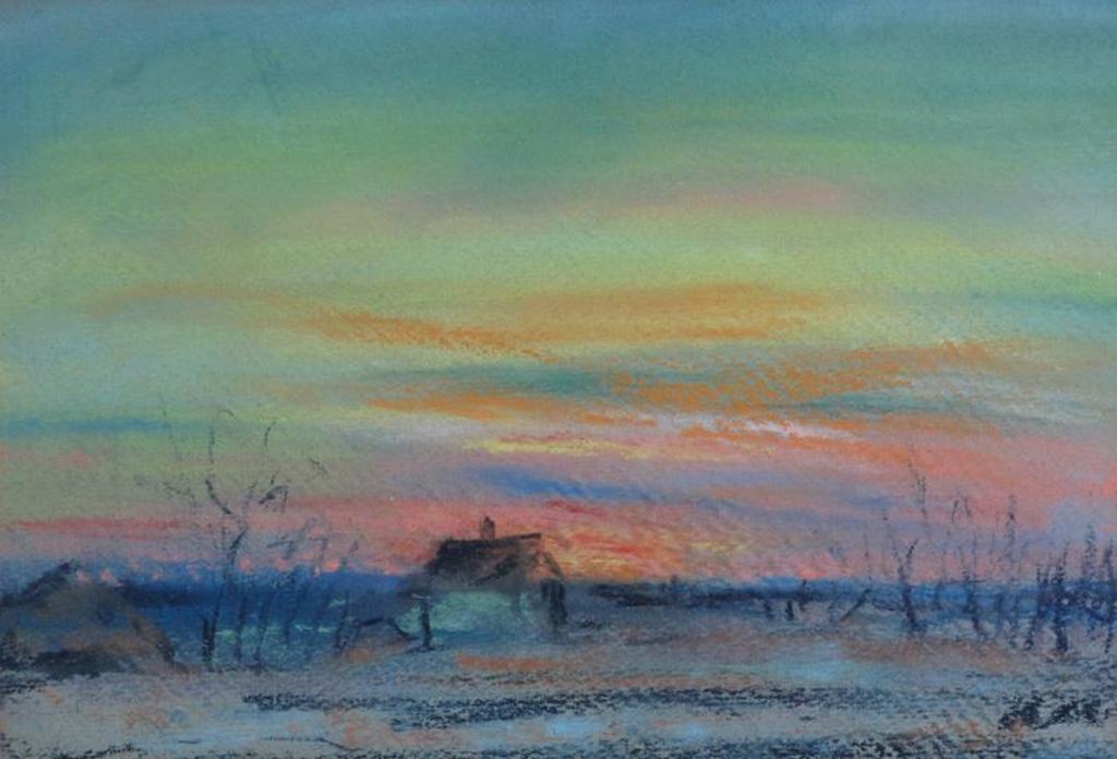 Nicholas (Nickola) de Grandmaison (1892-1978) - Sunrise In Gimli