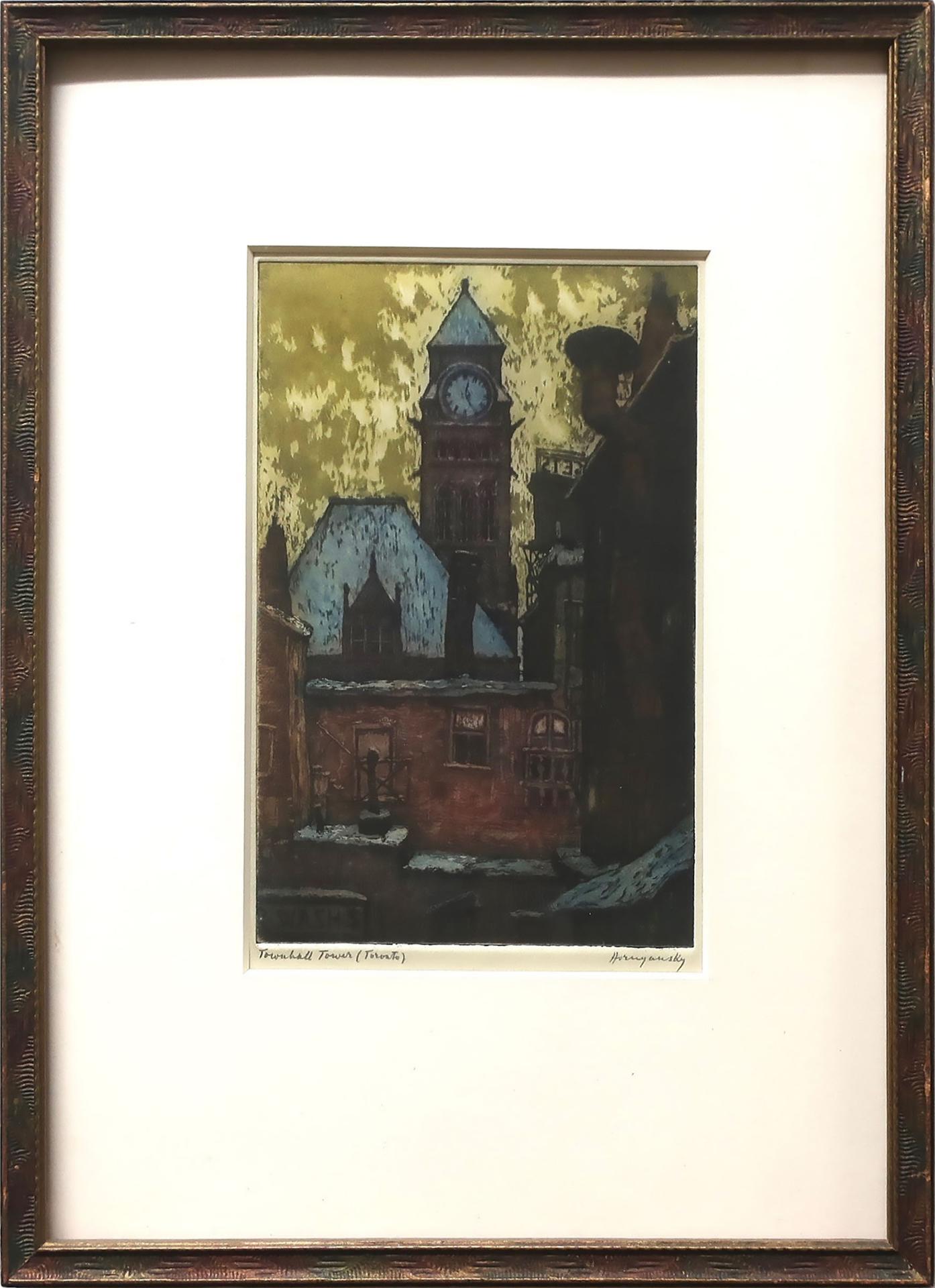 Nicholas Hornyansky (1896-1965) - Townhall Tower (Toronto)