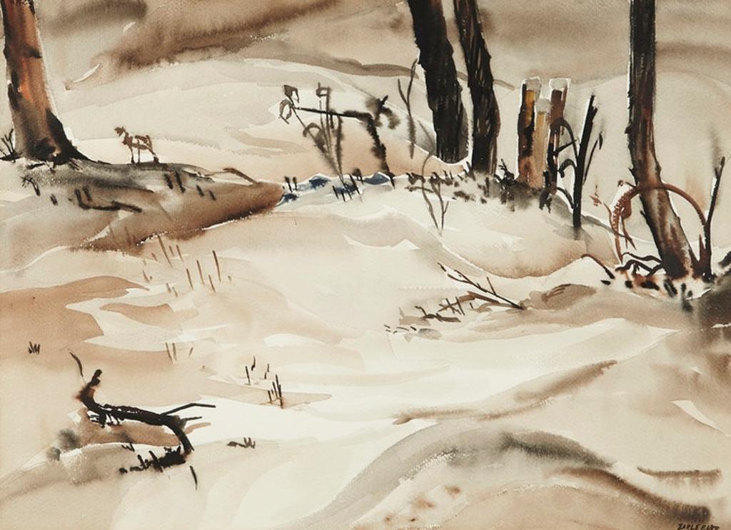 Earle William Barr (1933) - Winter Landscape, Scarborough; Snowy Landscape