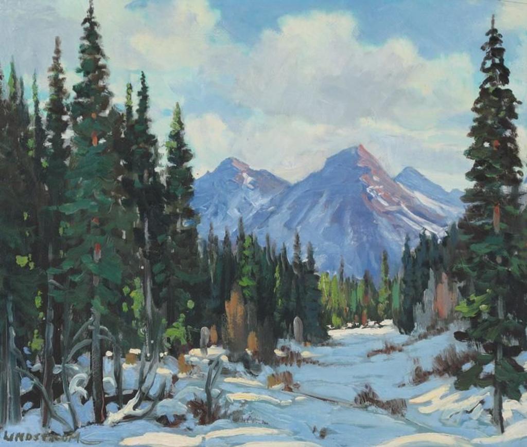 Matt Lindstrom (1890-1975) - Snow Trail