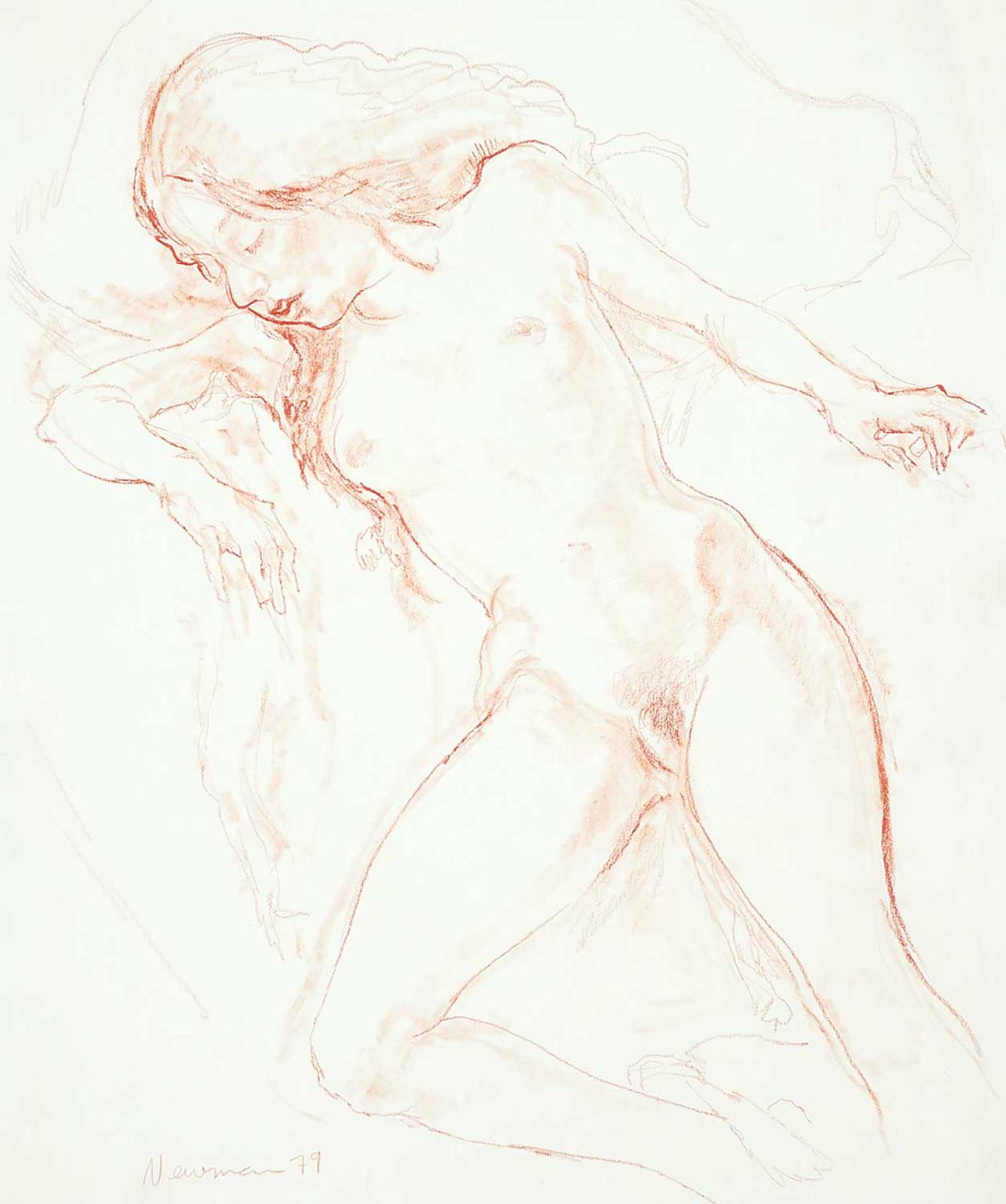John Beatty Newman (1933) - Untitled - Sleeping Nude