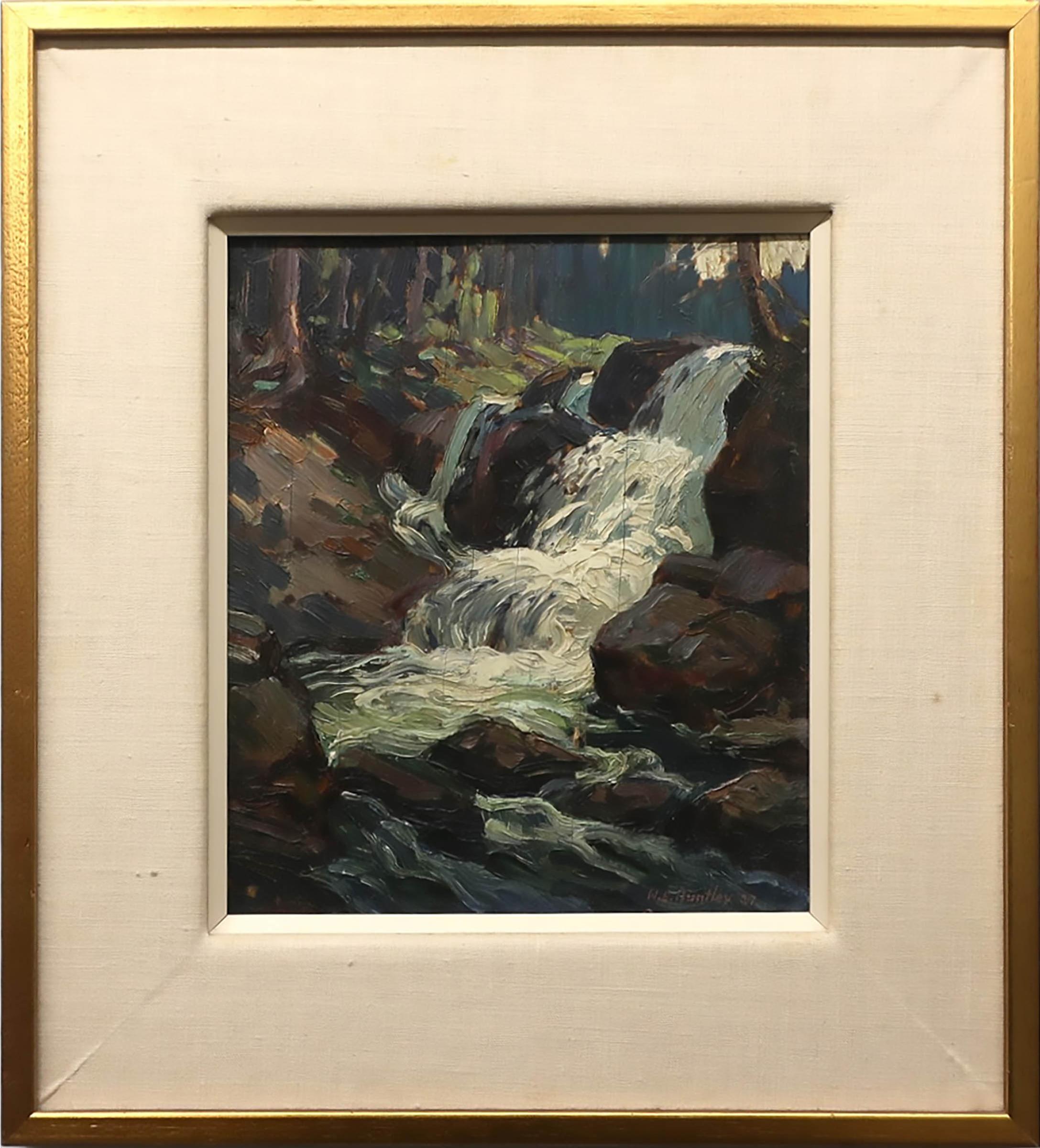 Walter Edwin Huntley (1887-1931) - Untitled (Waterfall)