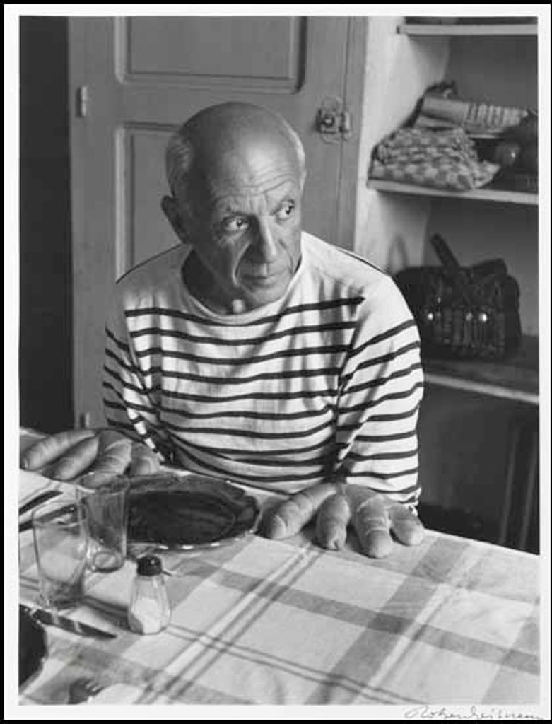 Robert Doisneau (1912-1994) - Les pains de Picasso