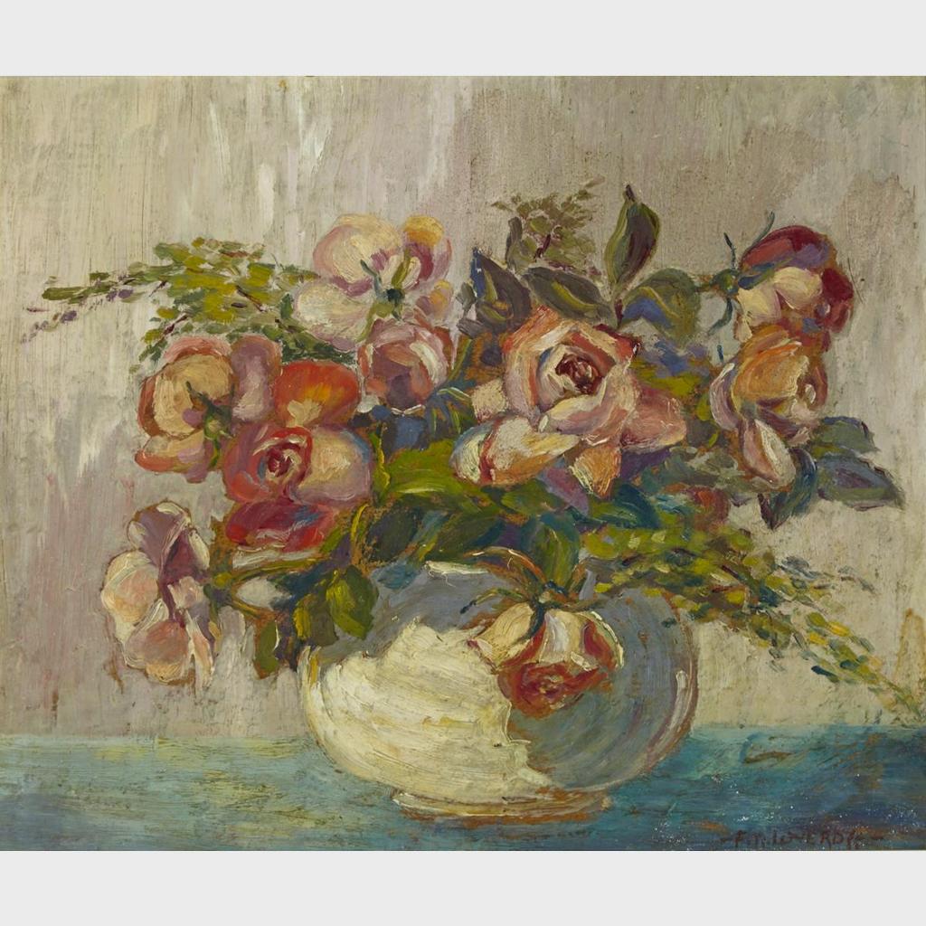 Frederick Nicholas Loveroff (1894-1960) - Still Life With Roses