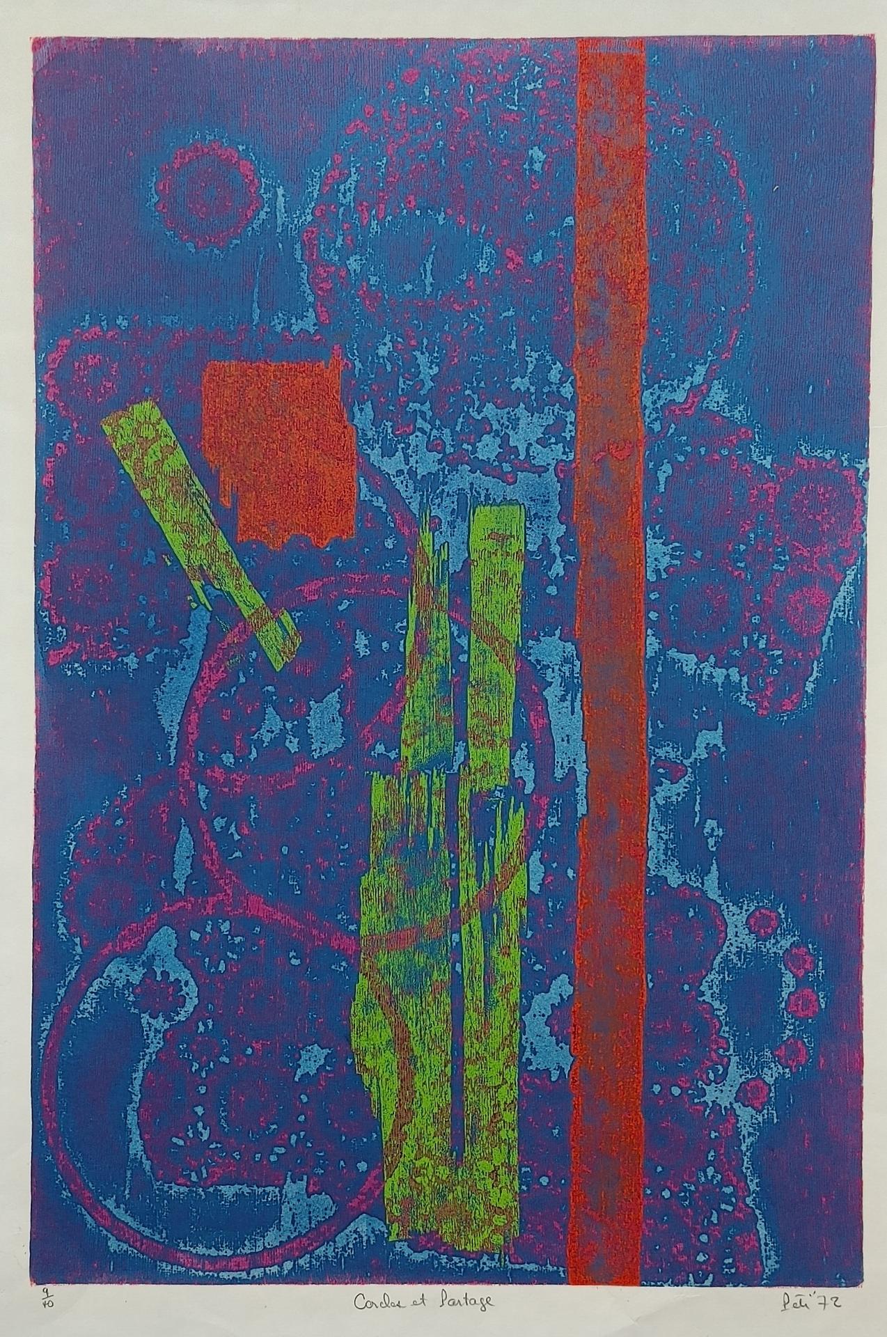 Gaston Petit (1930) - Cercles et partage, 1972