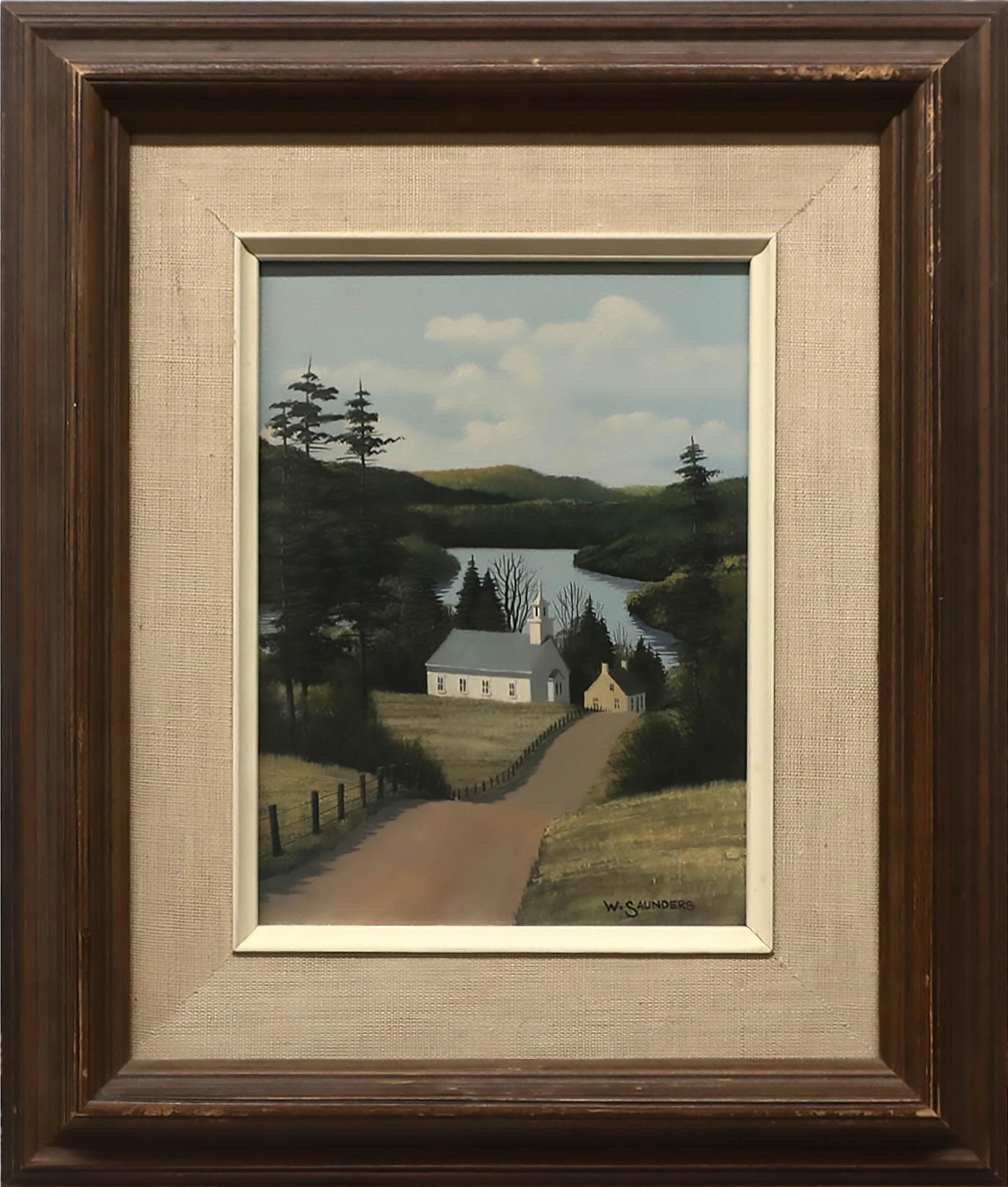 William (Bill) J. Saunders (1948) - Untitled (The Little Church)