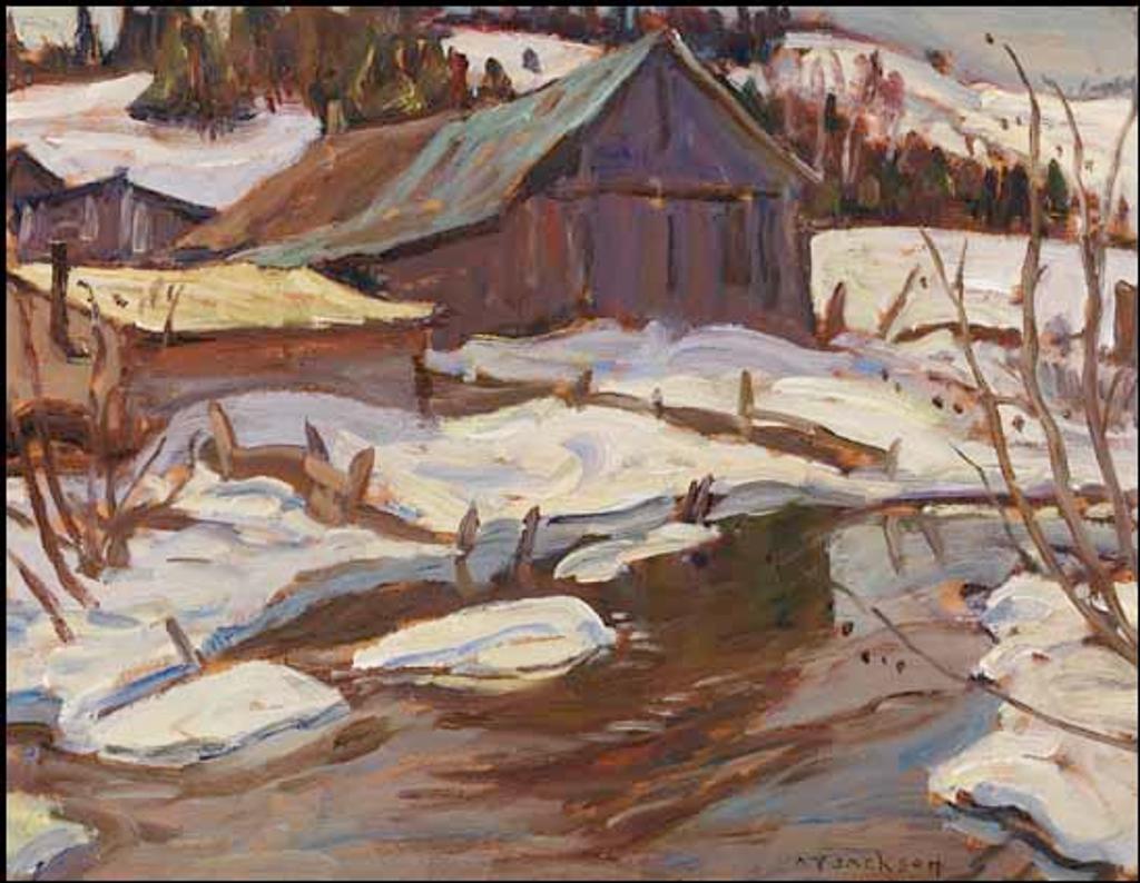 Alexander Young (A. Y.) Jackson (1882-1974) - Winter, Montpelier
