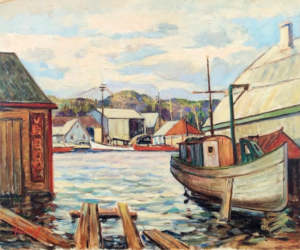 James Millar (1897-1977) - Old Boats, Parry Sound