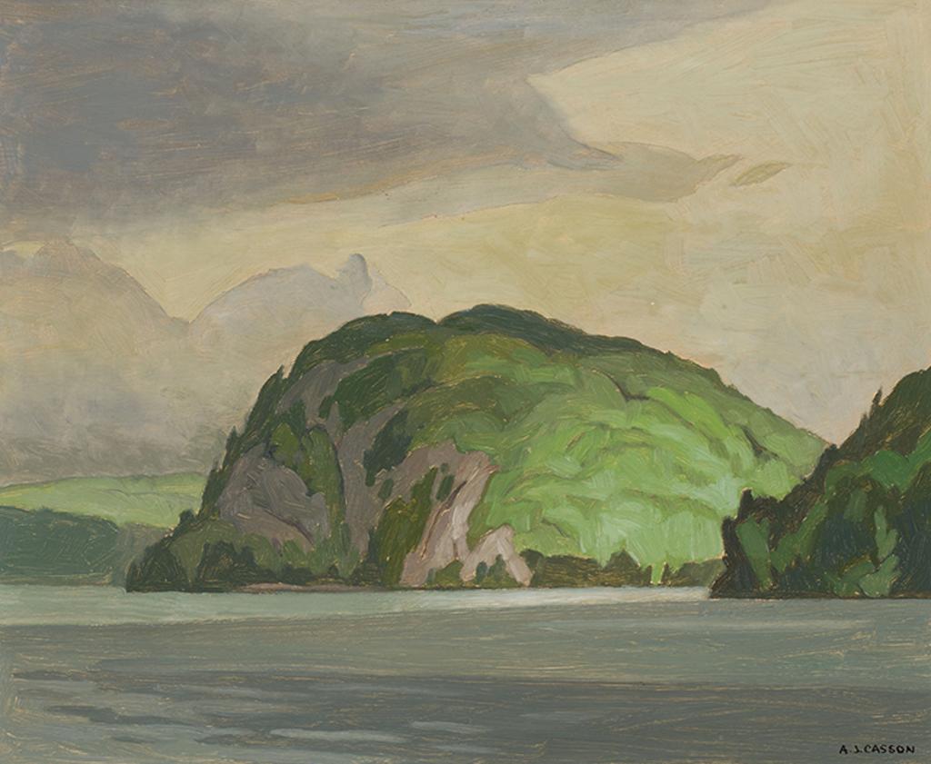 Alfred Joseph (A.J.) Casson (1898-1992) - Blueberry Hill - Lake Baptiste