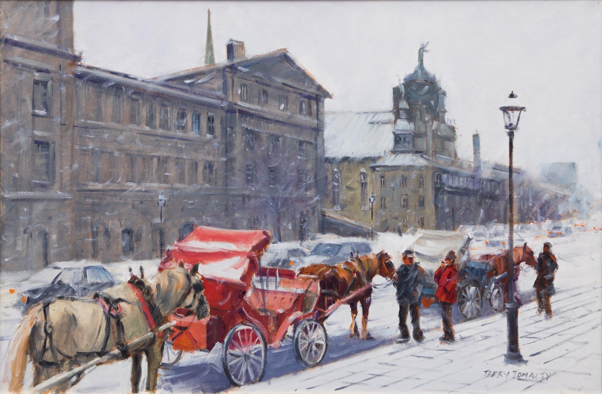 Terry Tomalty (1935) - Marché Bonsecours, Montréal, n.d.