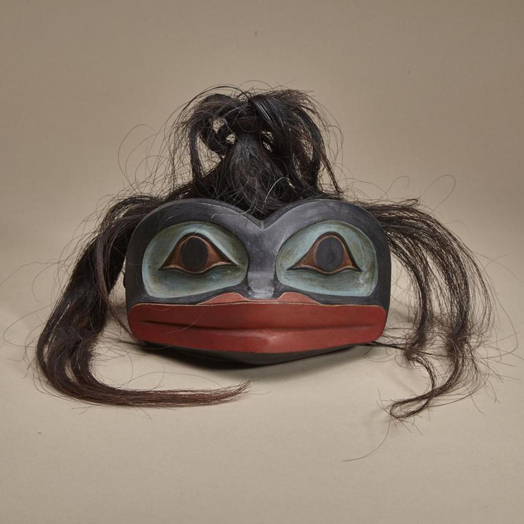 Don “Chief Lelooska” Smith (1933-1996) - Frog With Top Knot Frontlet